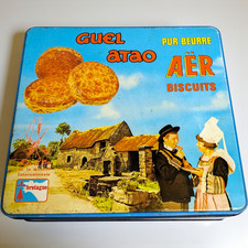 Boîte métal vintage aër