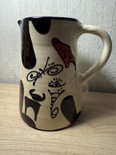 Pichet Ceramique Signe Thomas Buxo 1950-1960 Art Decoratif 