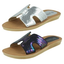 Mules À Paillettes Pour