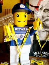 Lot de 5 tours du coup / lanières / porte-clès RICARD (neuf)