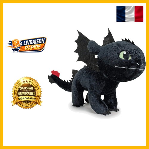Krokmou noir peluche - krokmou, 30