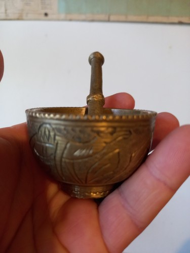 Ancien mortier pilon decor - ancien,