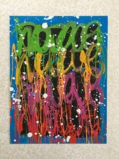 JonOne - Untitled (Blue) -