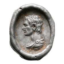 Empreinte portrait empereur