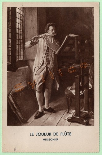 Cpa joueur flûte - -, de