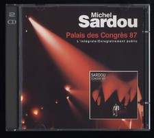 RARE 2 CD ★ Michel Sardou - Palais des Congrès 87 ★ DOUBLE ALBUM 1993 TREMA
