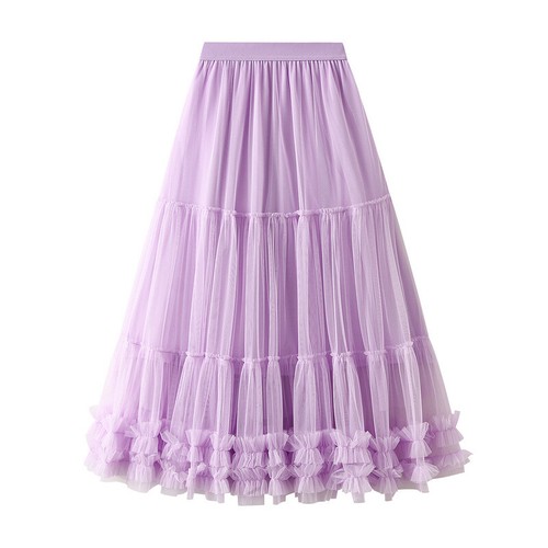Femme maille jupe - tutu, plissé