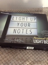 Boite lumière led - boite, à