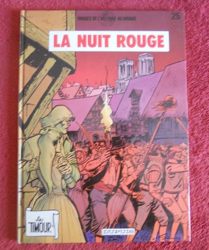 Les timour nuit rouge - nuit, bd