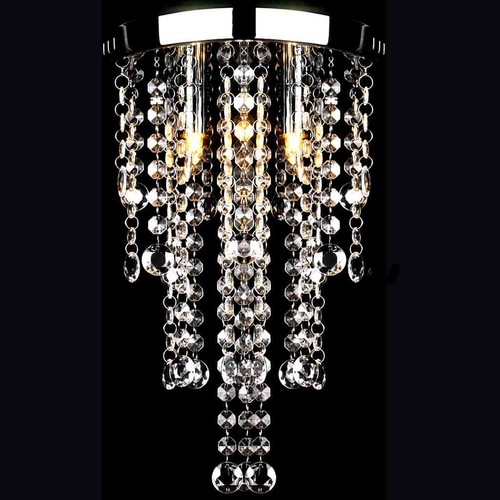 Plafonnier métal blanc perles - métal,