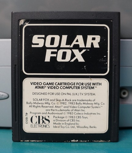 Solar fox jeu atari 2600 - solar,