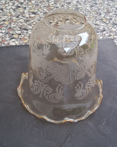 Globe tulipe verre pour - tulipe,