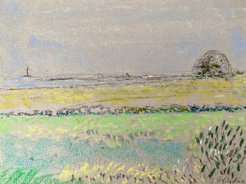 Peinture impressionniste le - peinture,