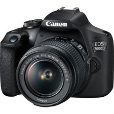 Canon EOS 2000D 24,1 Mpix Appareil Photo Reflex Numérique Kit avec EF-S 18-55mm