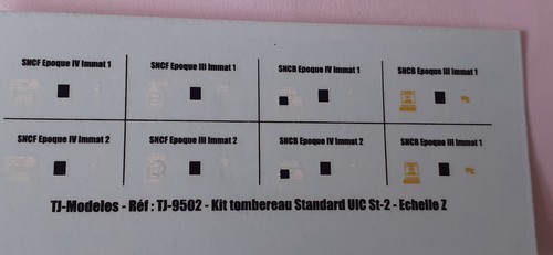 Decals decalcomanie deco - deco, train