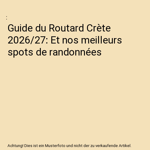 Guide routard crète - guide, du