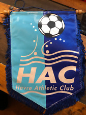 vintage Grand fanion wimpel pennant § HAC LE HAVRE ATLETIC CLUB  / FRANCE