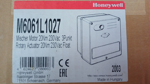 Honeywell m6061l1027 - honeywell,