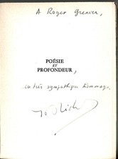 Jean-Pierre Richard Poésie et