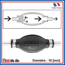Pompe d'amorçage Universelle pour gasoil essence carburant diamètre 10 mm