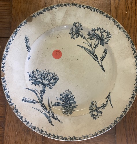 Plat faïence vaisselle - faïence,