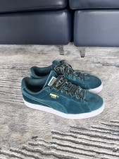 Puma Basket Velvet Green