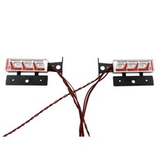 Feu arrière LED en métal pour camion télécommandé Tamiya 1/14, Scania, Volvo