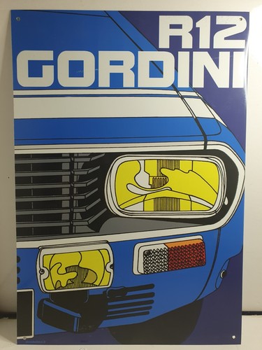 Plaque tole decos garage - tole,