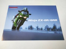 Kawasaki Ninja ZX-6R et ZX-6RR de 2003 Prospectus Catalogue Brochure Moto