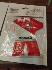 Ancien Mini Maillot Miniature Foot ASM MONACO Fan Neuf sous Blister