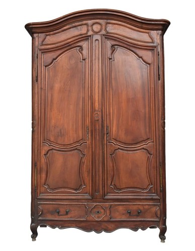 Armoire louis noyer - armoire,