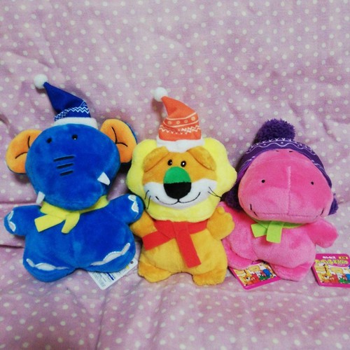 Ensemble peluche mascotte