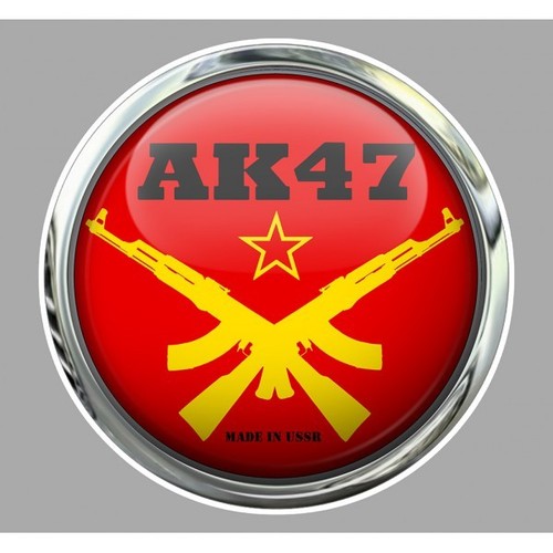 Ak47 sticker trompe oeil - ak47,