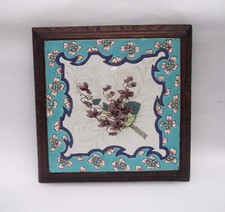 Dessous de plat en faïence