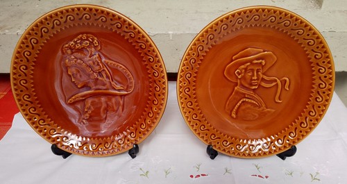 Paire assiettes breton - d'assiettes,