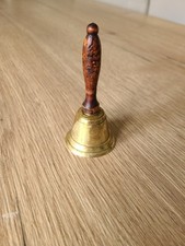 Ancienne cloche,  clochette pour hôtel ou école. France.
