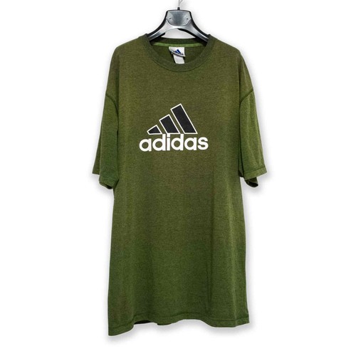 Shirt adidas vintage vert - t-shirt,