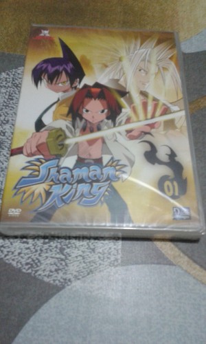 Dvd shaman king 1 manga - dvd,