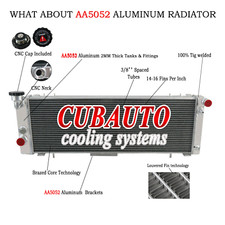 4 Rangées Aluminium Radiateur Pour JEEP CHEROKEE XJ 4.0L 1988-2001 2001 AT/MT