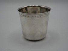 RARE TIMBALE CURON EN ARGENT