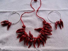 Nouvelle collection  Parure de prestige en verre de Murano certifié .