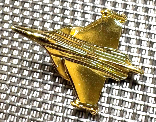 Pins doré avion rafale - pins,