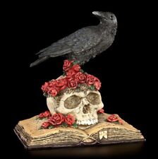 Corneille Figurine - Heartaches Réflexion - Veronese Gothique Corbeau Tête de