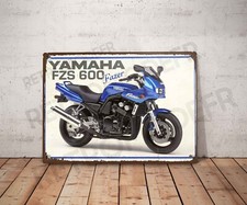 Plaque métal vintage Yamaha