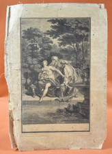 Gravure 1712 - Hommes au