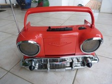 POSTE RADIO K7 VINTAGE .CHEVROLET 57 CHEVY