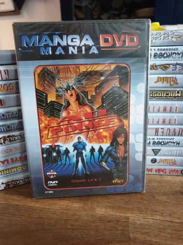 Dvd manga mania police - dvd, ad