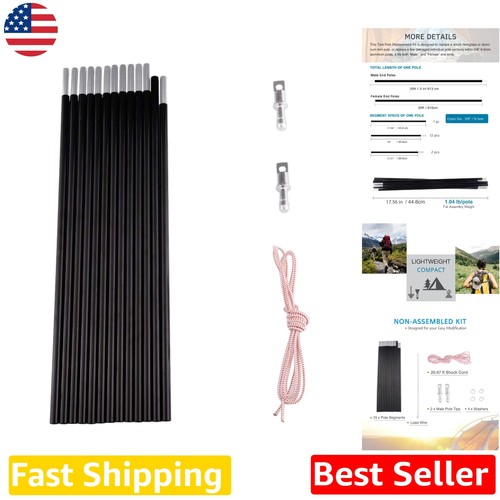7001 aluminum tent poles - aluminum,