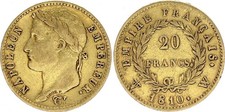 France 20 Francs Napoléon I