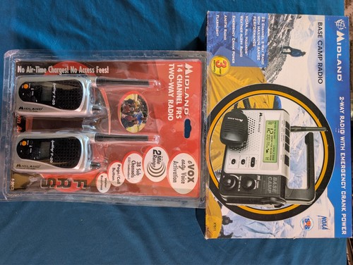 Midland emergency radio - radio, lot